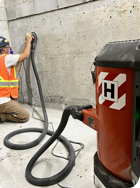 Entrepreneur en revêtement de béton